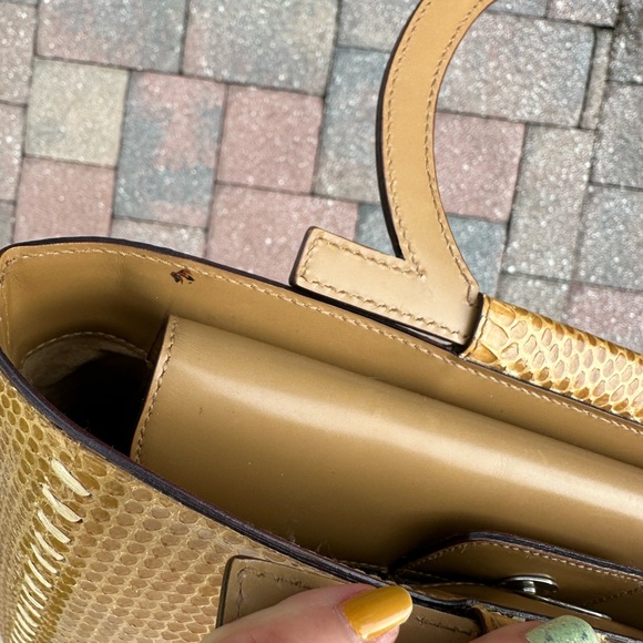 Salvatore Ferragamo snake skin vintage bag - Picture 5 of 12